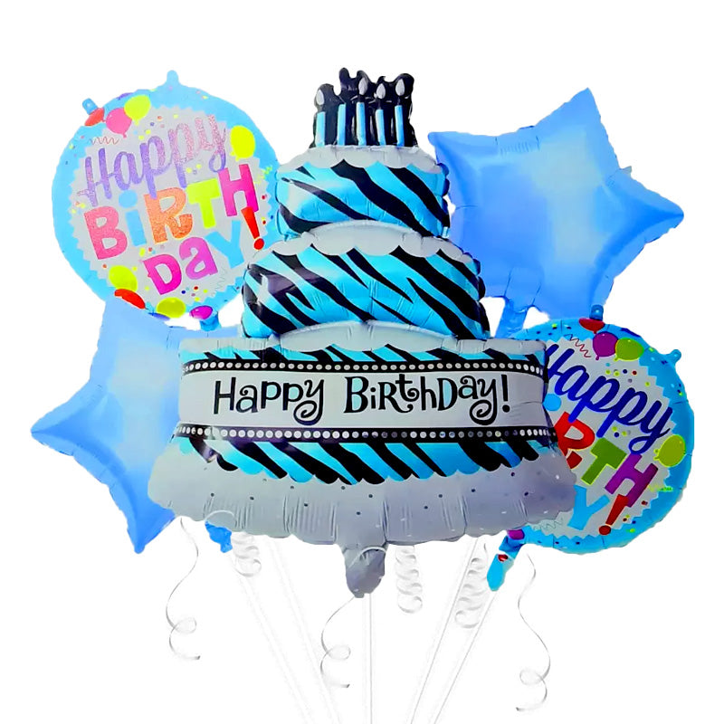 Set de globos de cumpleaños